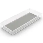 Organizér do zásuvky 8 Sistemo – transparent/šedý