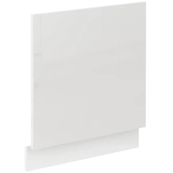 Dvířka na vestavnou myčku MIA bílý lesk zm 570x596