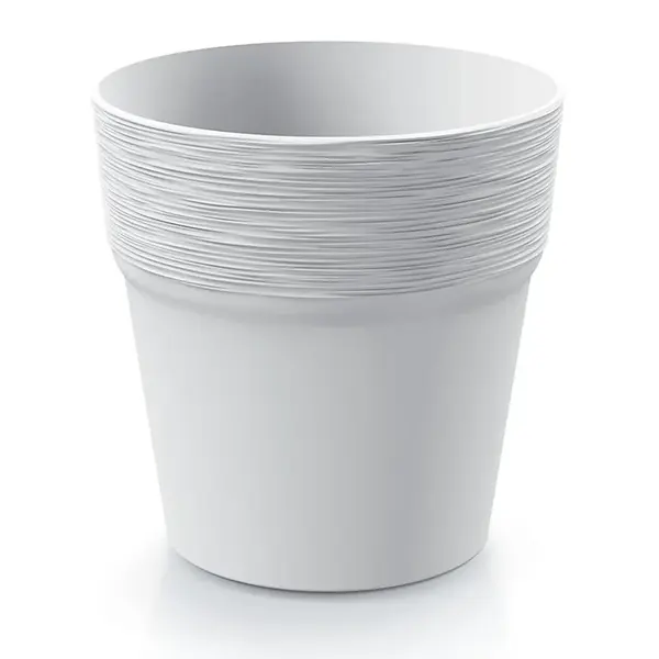 Pot Furu Round- Biely