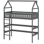 Patrová Postel Domček Otylia 90x200 graphite