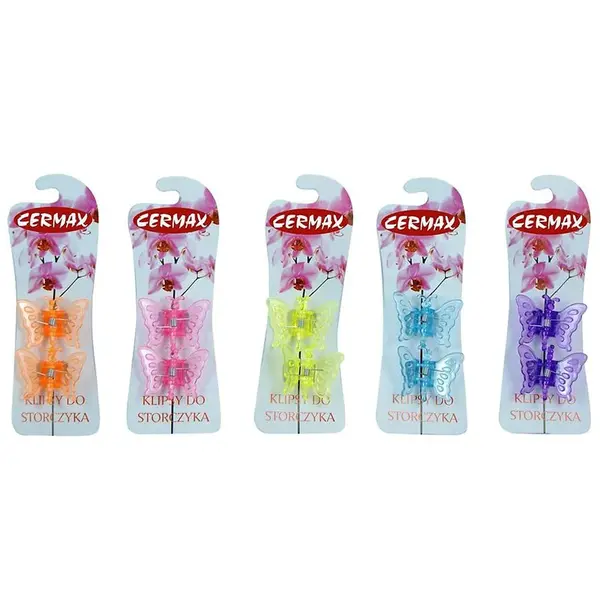 Klipsy na orchideu 2 ks