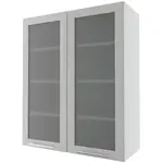 Kuchynská skrinka Emporium W4S/80 light grey stone/biela