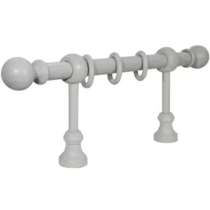 Garniža drevená Style 240 I FI 28 sivá