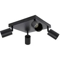 Stropné bodové svietidlo SARAI 6969 G10 čierne LS4