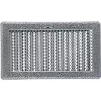 Mriežka  KZ4-ML-ASR rám antické striebro 195x335