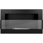 Biokrb 650x400 čierny štruktúra so sklom