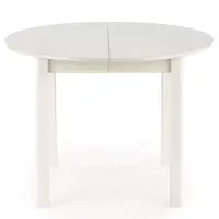 Rozkladací stôl Ringo 102/142x102cm doska/MDF – Biely