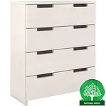 Komoda drevená buk 4s Skandica Spectrum Biely