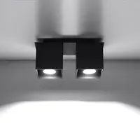 Svítidlo Dallas 2 černá A-063