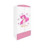 Skriňa Babydreams Ružová – Víla 1