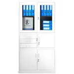 Kancelárska skriňa Filip kovová biela