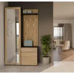 Predsieňový nábytok Duo Antracit/Artisan