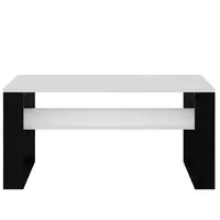 Konferenční stolek Modern 1p bílá/černá