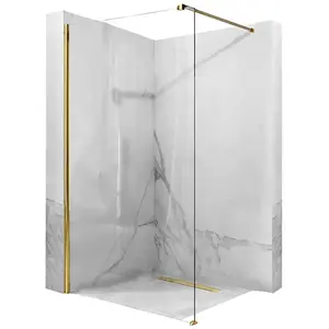 Sprchová zástěna WALK-IN Aero Gold 100x195