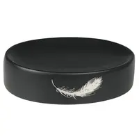 Mydlovnička Piume, 13,5x10x3 cm, čierna