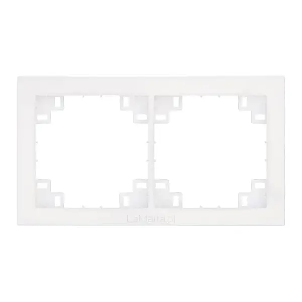 Rámeček dvojitý d dr-2 bílý