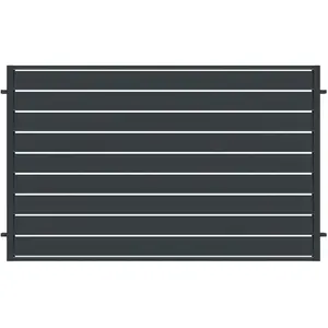 PLOTOVÉ POLE SALERNO 2x1,20 ZN RAL7024 MAT