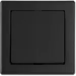 Vypínač krížový černý Imperia