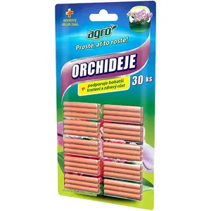 Agro tyčinkové hnojivo pro orchideje (blistr 30 ks)