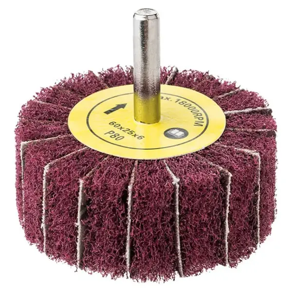 Brúsny kotúč lamelový 63,5x6 mm, P 80 Con-Rp