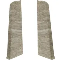 Ukončenie ľavé + pravé k podlahovej lište SG75 – I8 Dub alpský – 1+1 ks