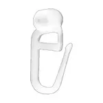 Jazdec do koľajničky PVC  biely 20.21.100.1