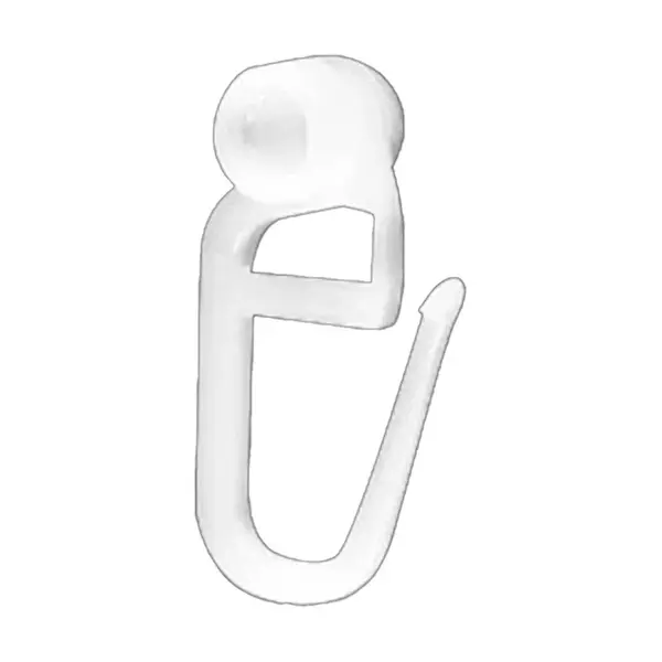 Jazdec do koľajničky PVC  biely 20.21.100.1