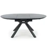 Stùl Vertigo 130/180 Černá Marmur/Černá