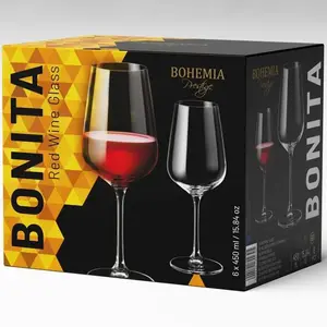 Bohemia prestige bonita sklenička na víno 450ml 6 ks 802305