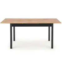 Stùl Greg 124/168 – Dub Wotan/Černá