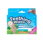 Brush-baby Teething Wipes, ubrousky na prořezávání zoubků, 0-16 měsíců