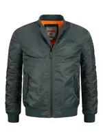 LONSDALE Prechodná bunda 'Poolstock'  tmavozelená