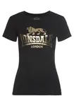 LONSDALE Tričko 'Bantry'  zlatá / čierna