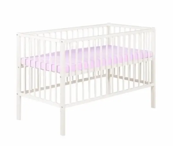 NELLYS Postýlka BASIC, 120x60 cm, bílý