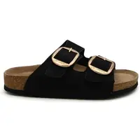 Lee Cooper SLIDE Dámské pantofle, černá, velikost