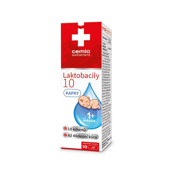 Cemio Laktobacily 10 kapky 10 ml