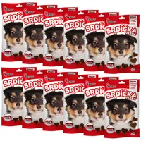 Akinu Uzená srdíčka pamlsek pro psy 12 x 60 g