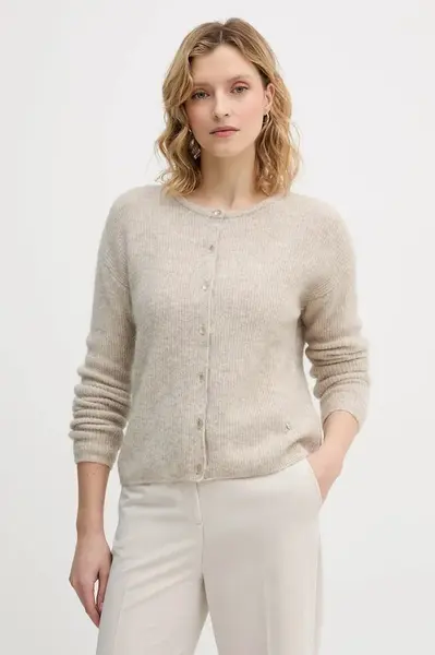 Kardigan s příměsí vlny z alpaky Mos Mosh Almine