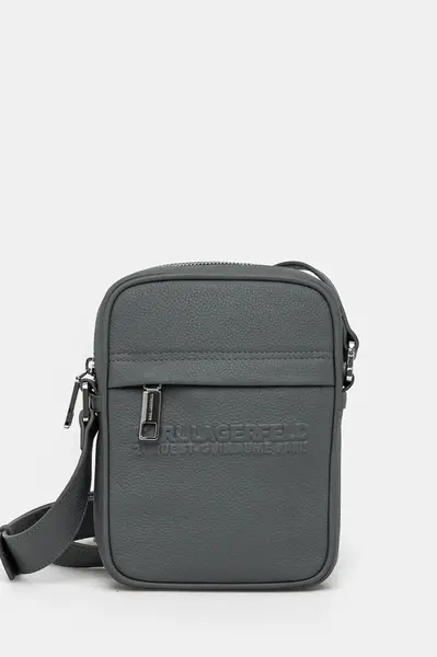 Kožená taštička Karl Lagerfeld