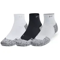 Under Armour AD PRO 3PK QTR Unisex ponožky, černá, velikost