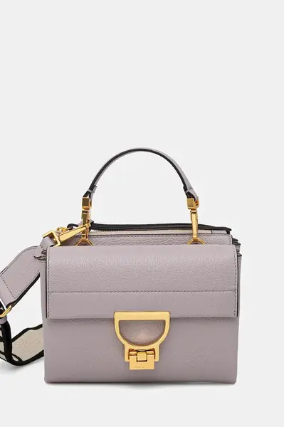 Kožená kabelka Coccinelle Arlettis