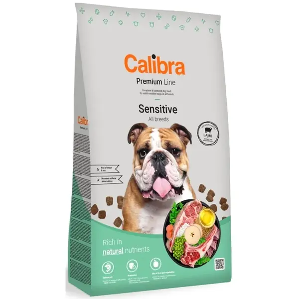 Calibra Dog Premium Line Sensitive Lamb 12 kg | Granule pro psy