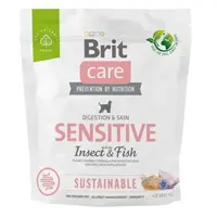 Brit Care Dog Sustainable Sensitive Insect & Fish 1 kg | Granule pro psy