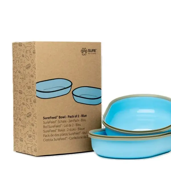Miska Single pro SureFeed - 2ks v balení | Náhradní misky - Modrá