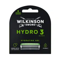 Wilkinson Hydro 3 Black Edition náhradní hlavice 4 ks