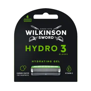 Wilkinson Hydro 3 Black Edition náhradní hlavice 4 ks