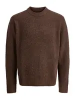 JACK & JONES Sveter 'JORYORK OLLIE'  hrdzavo červená