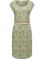Ragwear Šaty 'Lilithe Ikat'  béžová / svetlozelená / ružová / červená