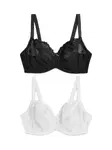 Next Podprsenka  čierna / biela