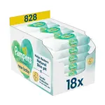 Pampers Harmonie New Baby vlhčené ubrousky 18x46 ks